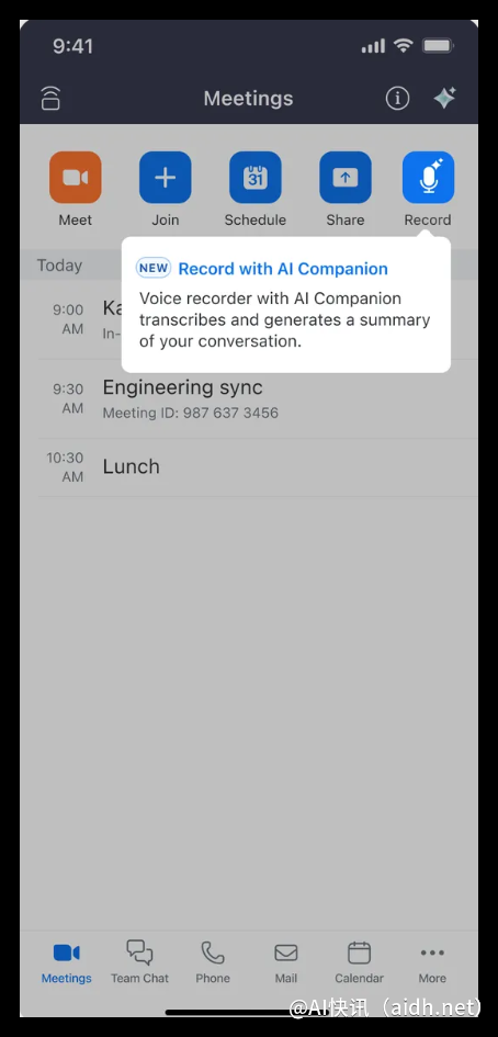 Zoom AI 助手AI Companion重磅升级:智能识别任务并自动完成