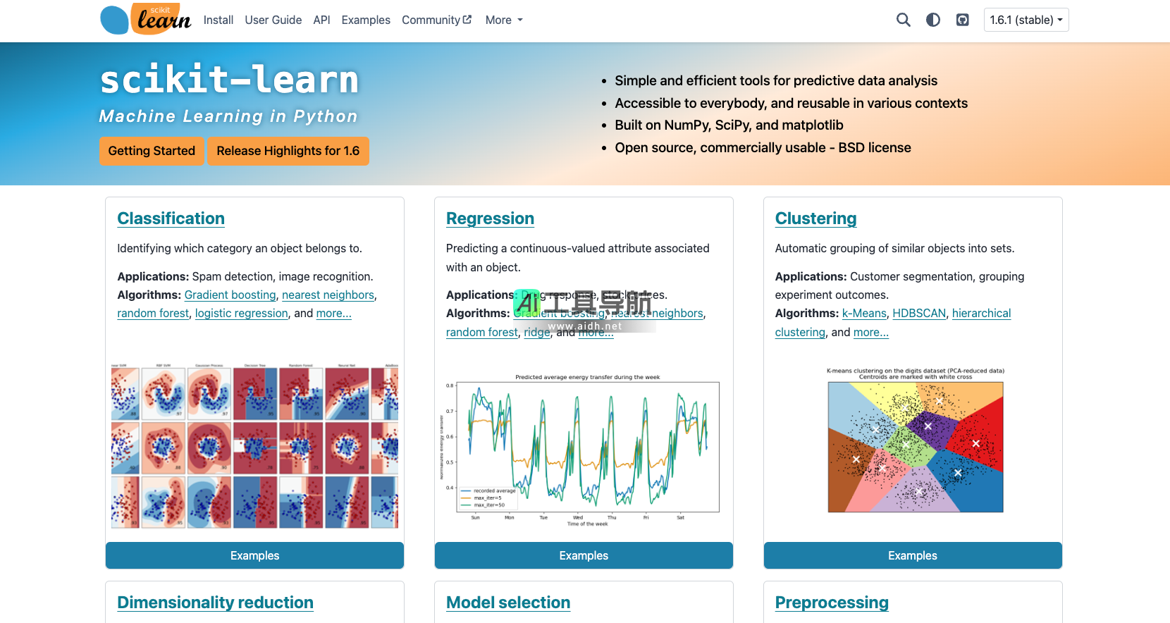 scikit-learn_Python中的机器学习工具-AI工具库
