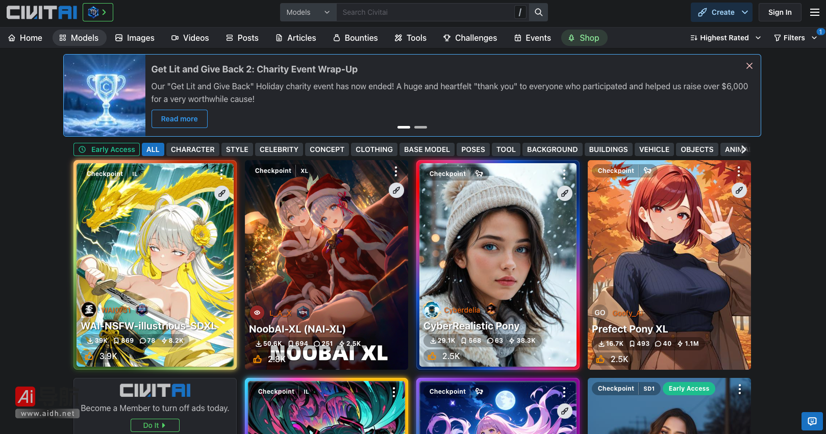 Civitai(C站)
