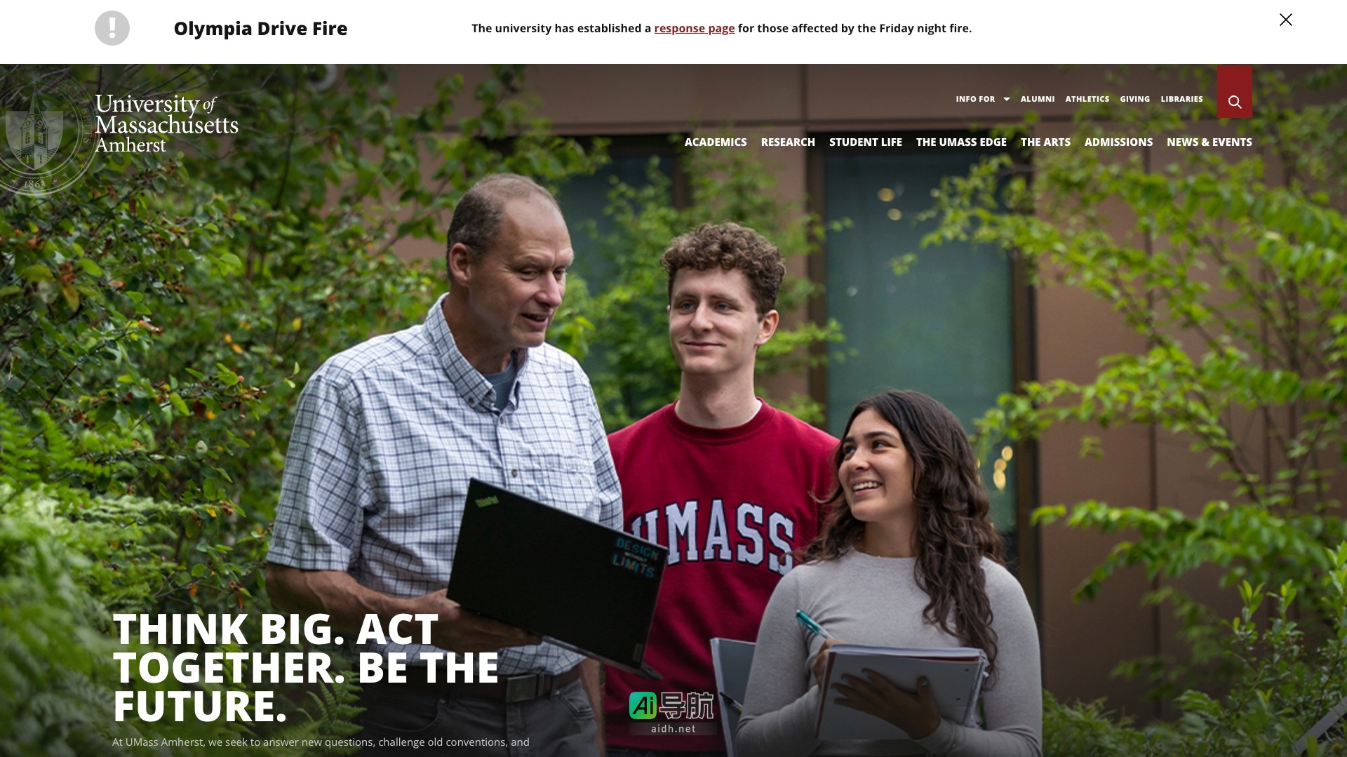 UMass Amherst的封面图