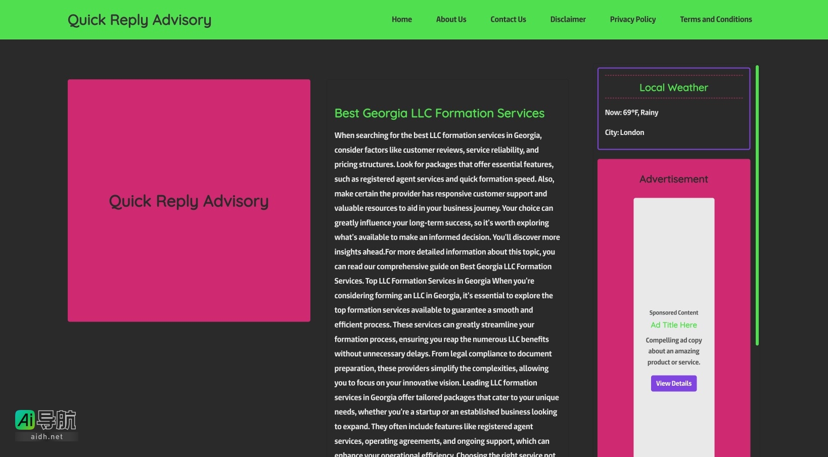 Quick Reply Advisory的封面图