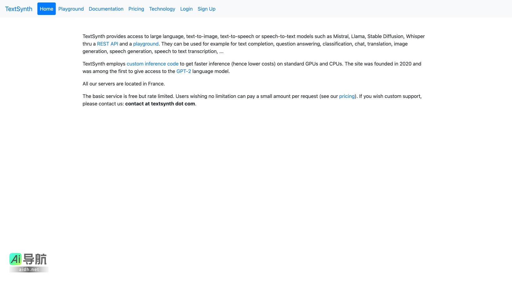 TextSynth的封面图