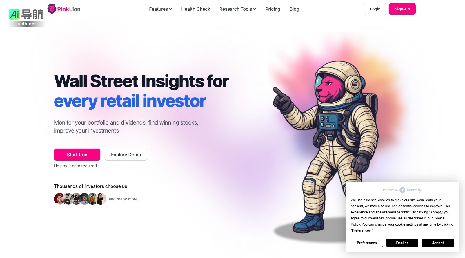 PinkLion的封面图