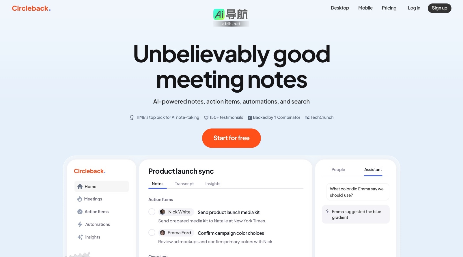 Circleback的封面图