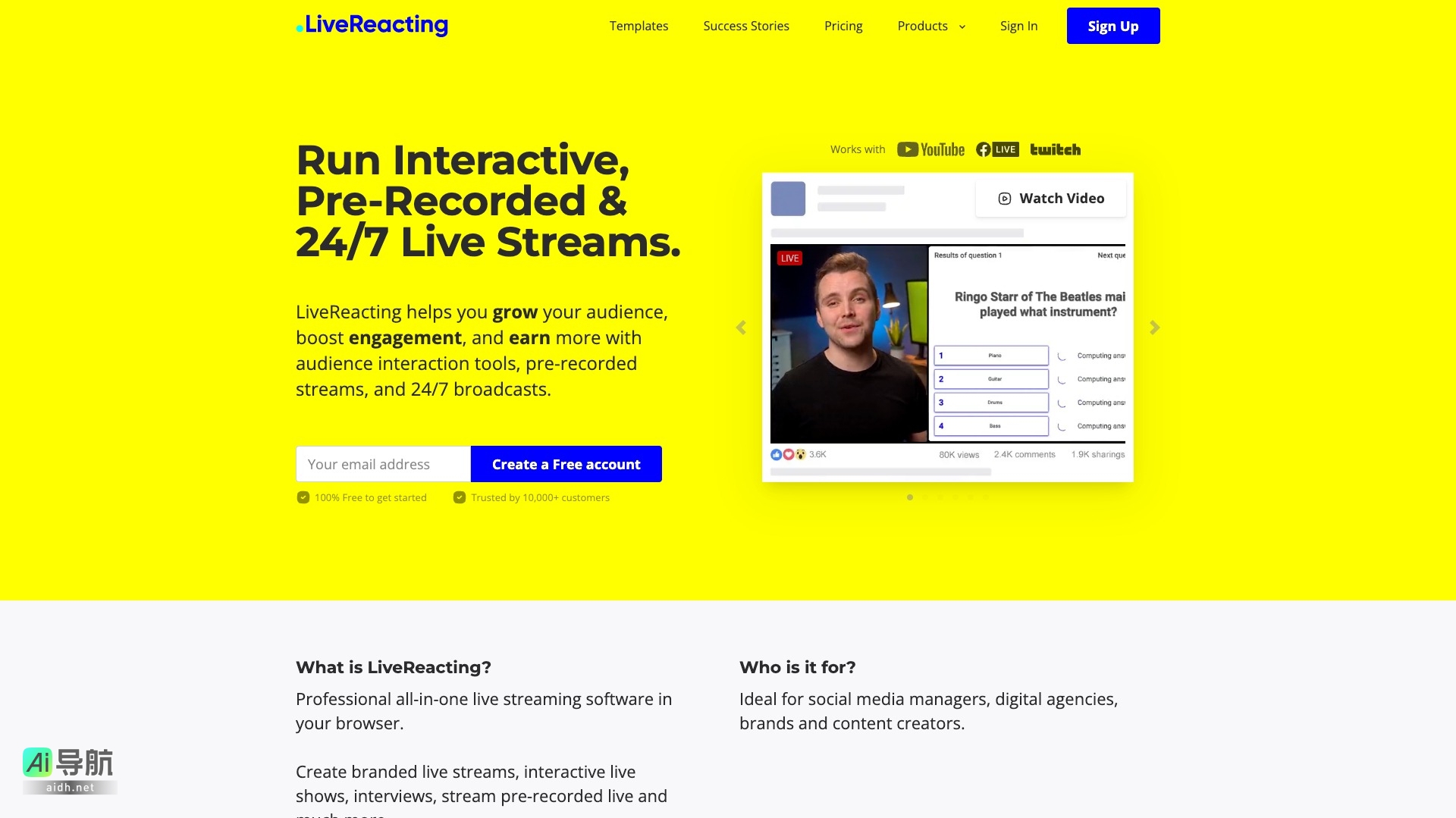 LiveReacting的封面图