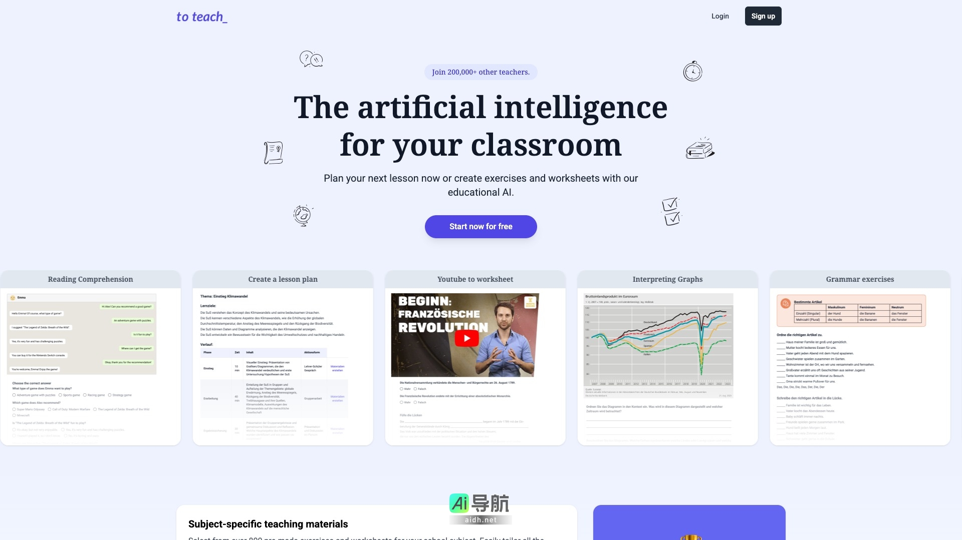 The artificial intelligence for your classroom的封面图