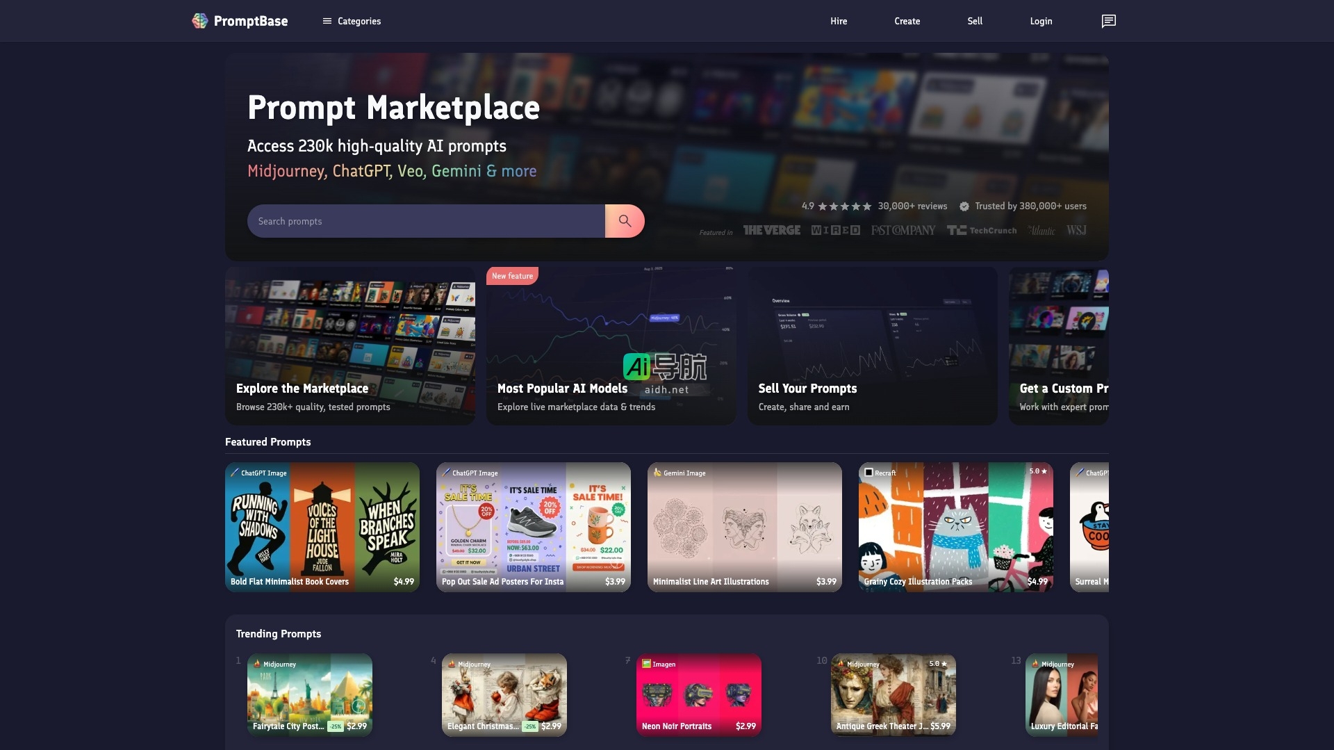 PromptBase的封面图