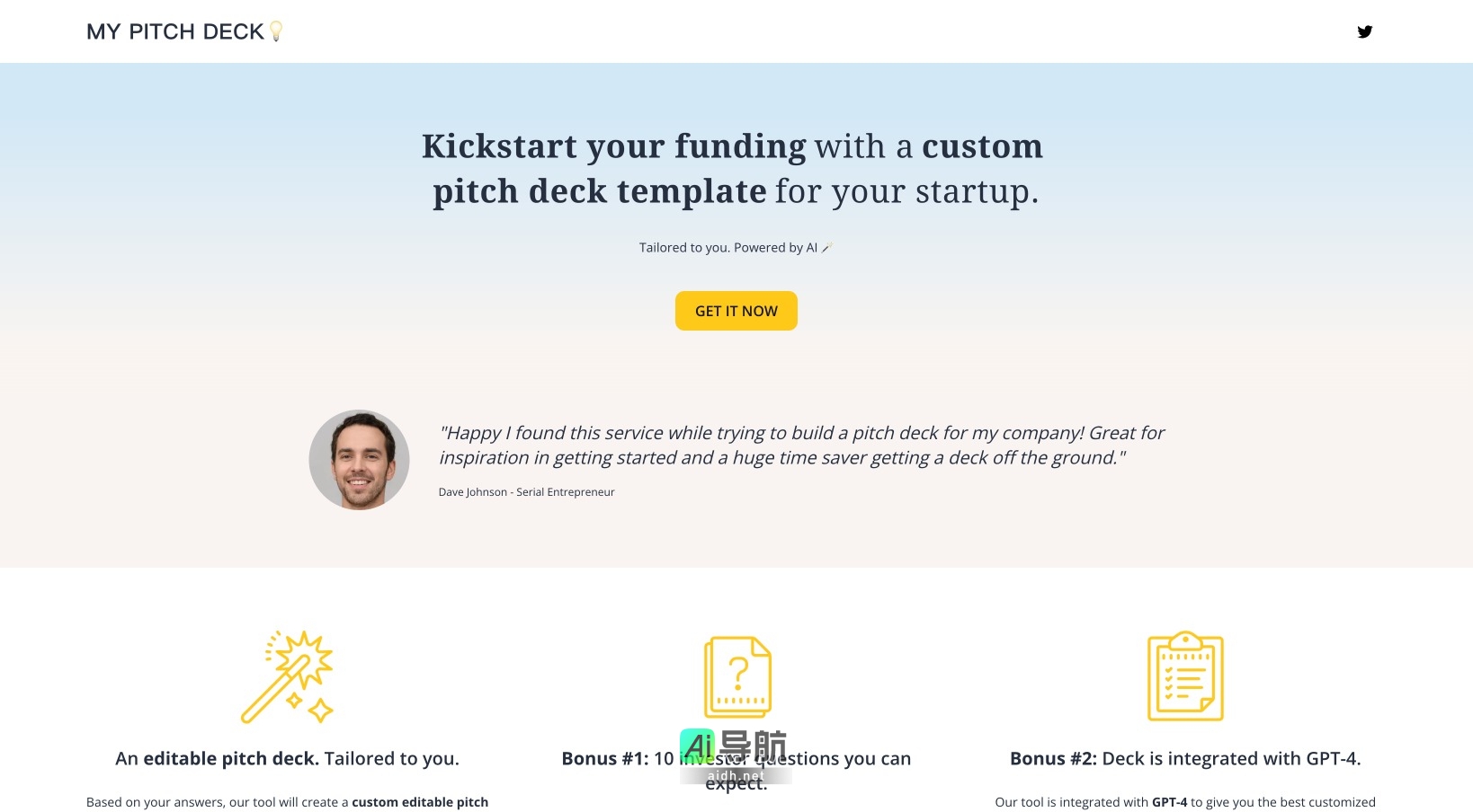 MY PITCH DECK的封面图