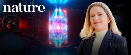 美国首席女科学家领导的核聚变项目成功4次，在Nature上创下新纪录，被评为年度十大人物