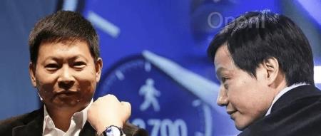 余承东和小米为哪种手机零件发生争执？