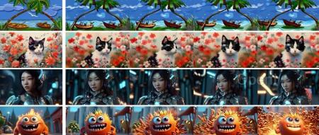 阿里文生视频挑战Gen-2、Pika，1280×720高清画质流畅播放，3500万像素呈现文本与视频绝佳效果