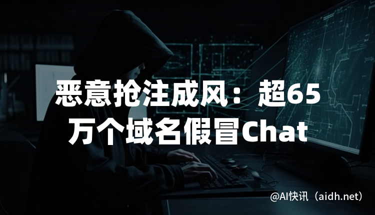 恶意抢注成风:超65万个域名假冒ChatGPT,网络安全拉响警报
