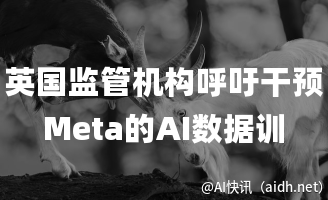 英国监管机构呼吁干预Meta的AI数据训练计划。