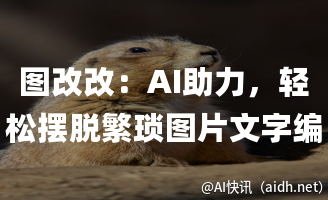 图改改:AI助力,轻松摆脱繁琐图片文字编辑的封面图