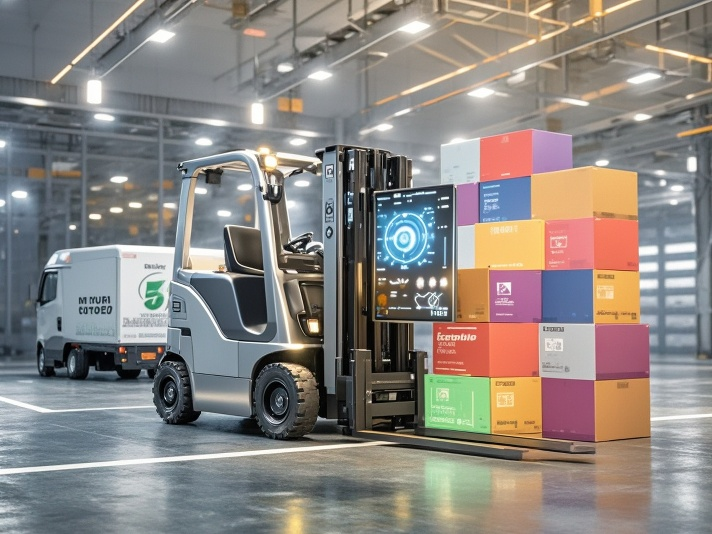 无人叉车搭载“智能大脑”，货物装卸全过程实现全自动化！