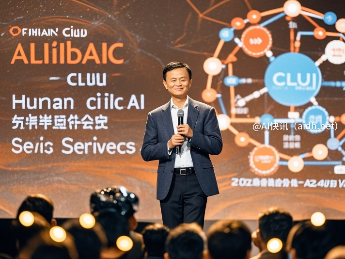 马云强调AI在阿里云新财年启动会上的人类服务重要性