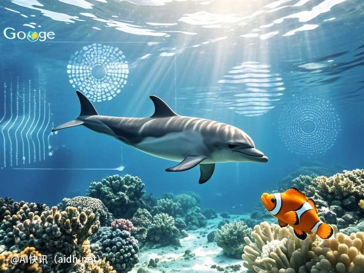 Google 推出DolphinGemma：助力海豚语言研究迈向新里程碑