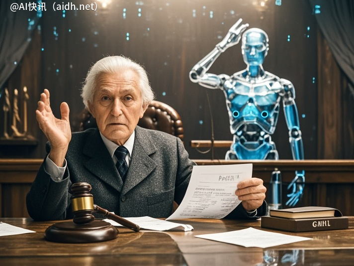AI 虚拟发言人在法庭出现，引发法官对74岁创业者的愤怒