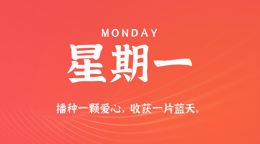 04月13日（周一）60秒每日热点新闻速览！