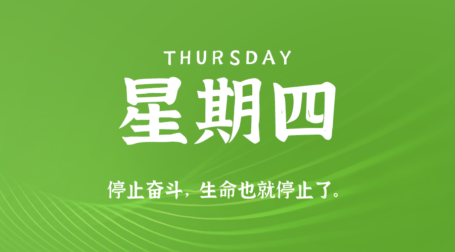 04月02日（周四）60秒每日热点新闻速览！